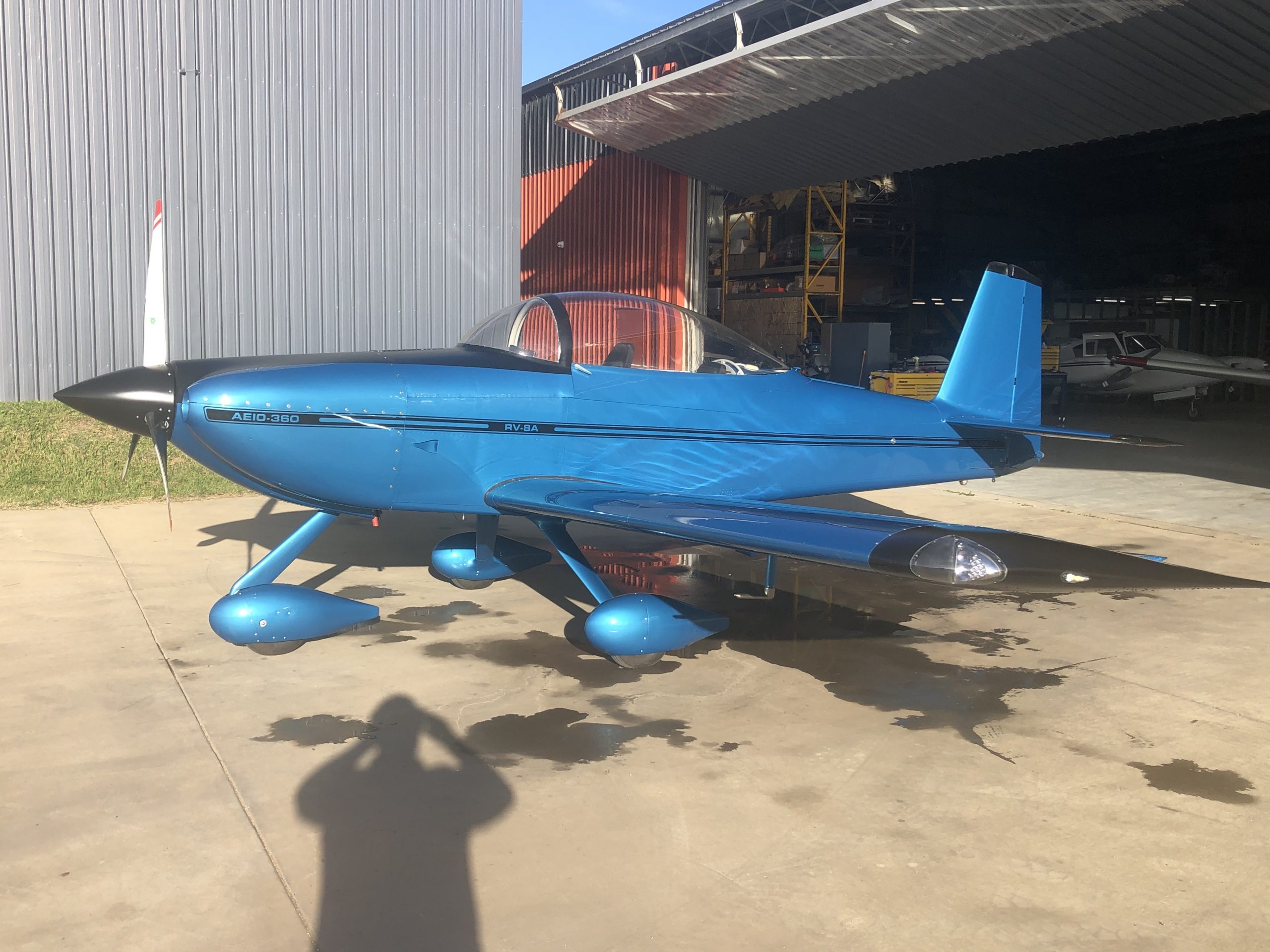 Mark Renshaw's New RV-8A! - Van's Aircraft Total Performance RV Kit Planes