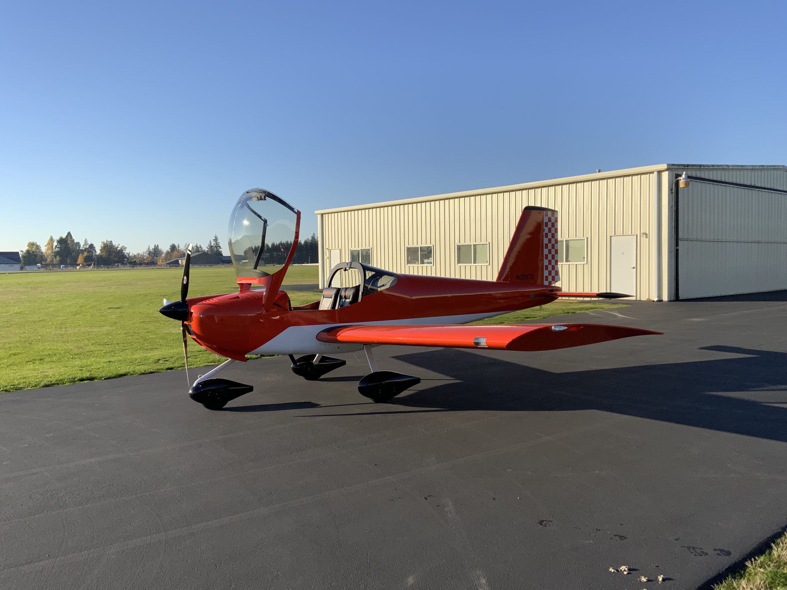 Scott Stewart's RV-12iS - Van's Aircraft Total Performance RV Kit Planes